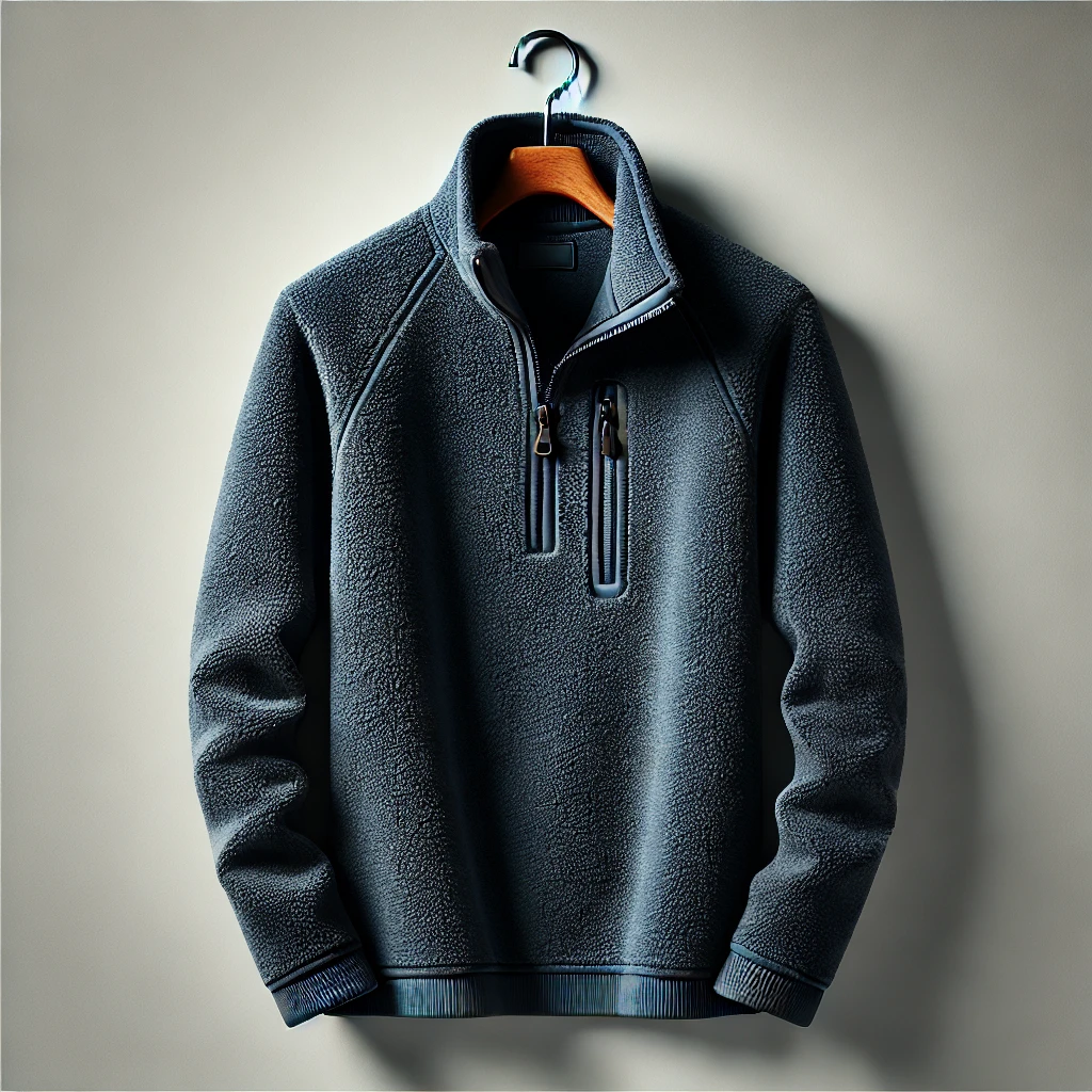 custom 1/4 zip pullover no minimum