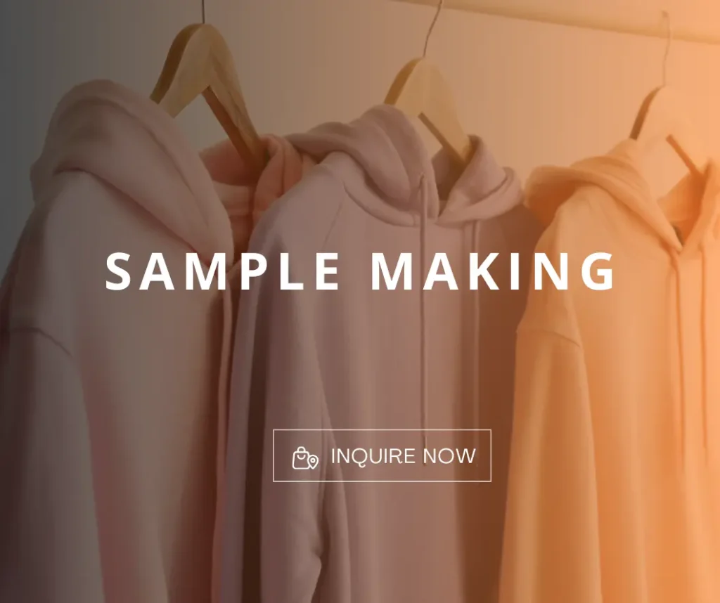 Low MOQ Clothing Manufacturer 4 sample production