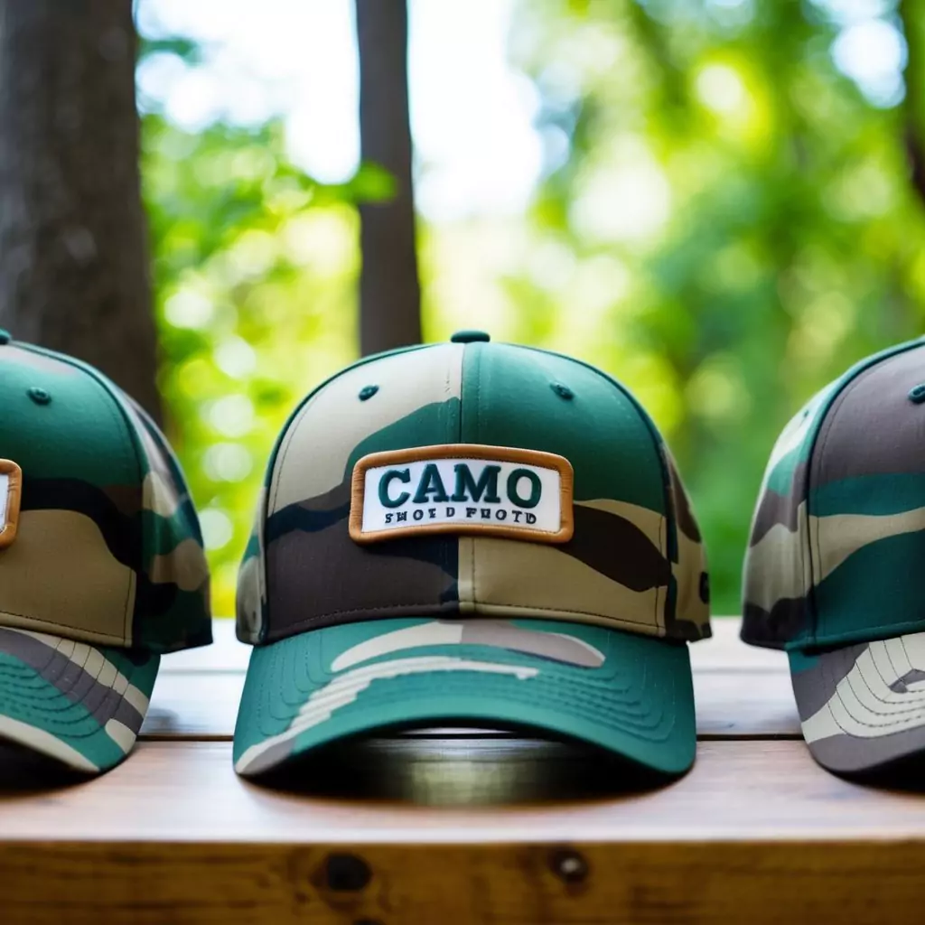 custom camo hat manufacturer
