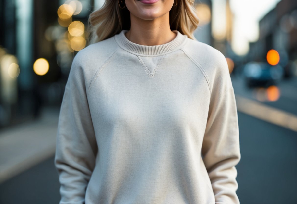 custom women crewneck