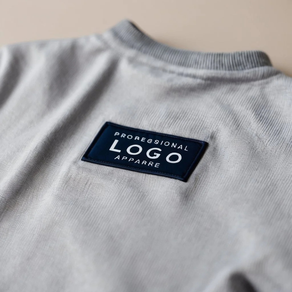 custom logo apparel no minimum manufacturer