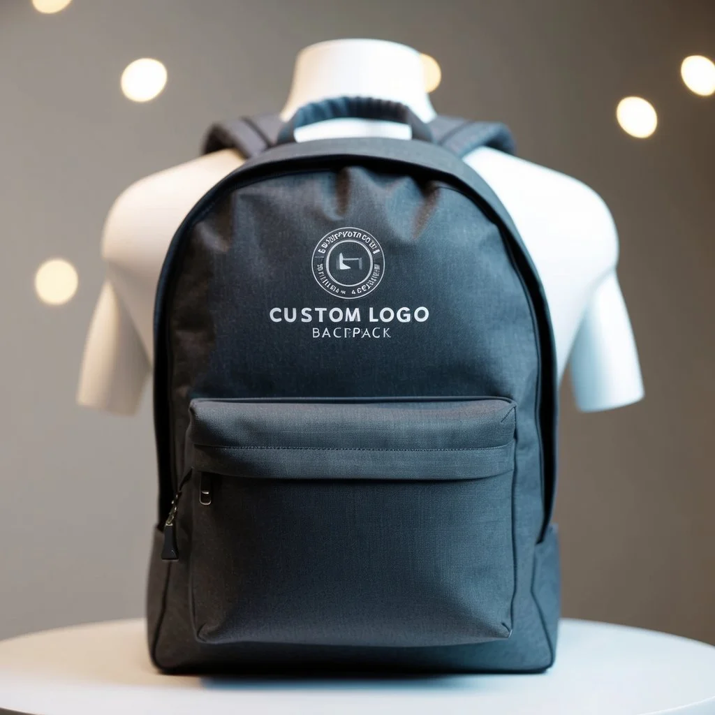 custom logo backpacks