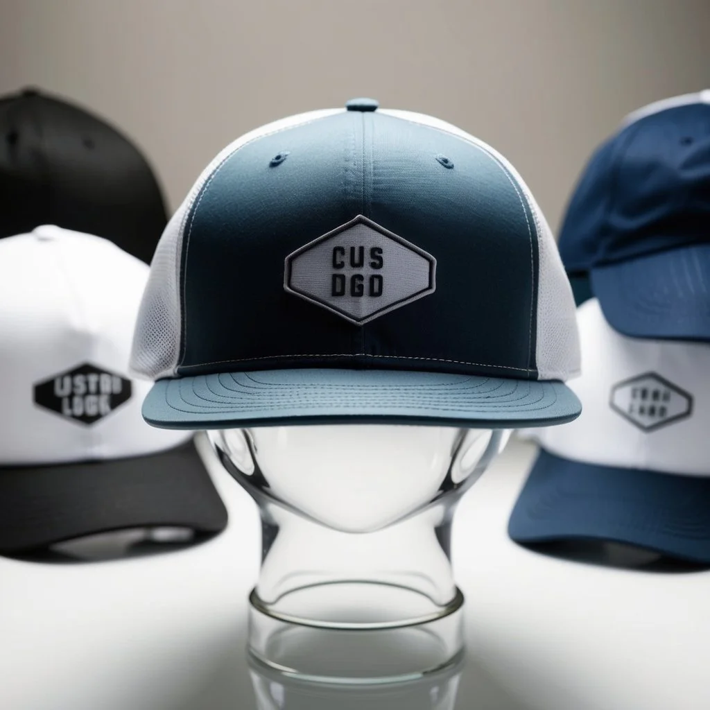 custom logo hats no minimum