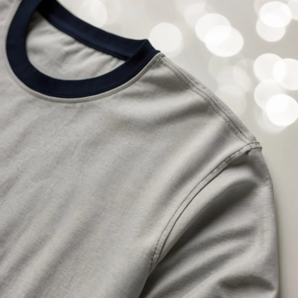 custom ringer tee no minimum manufacturer
