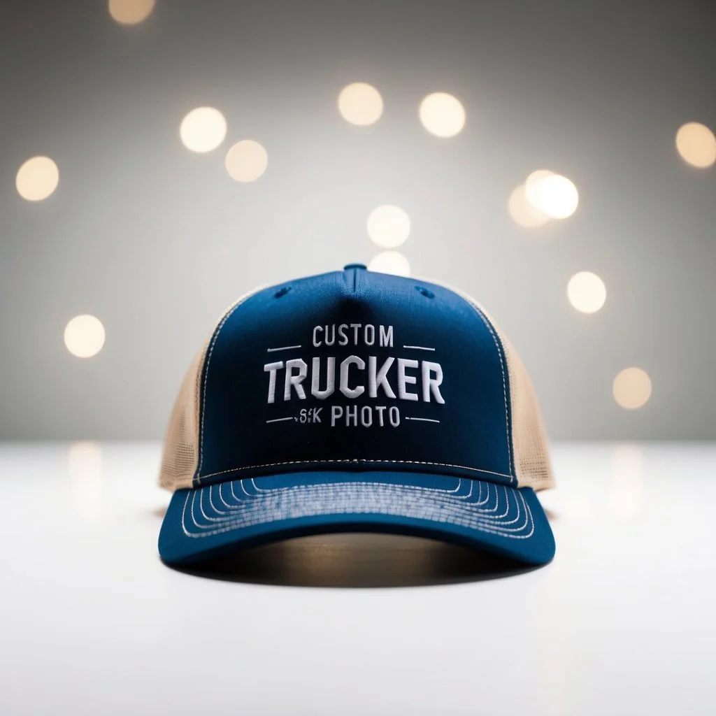 custom trucker hats no minimum manufacturer